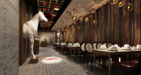 印象餐廳，靈感來自于自然。